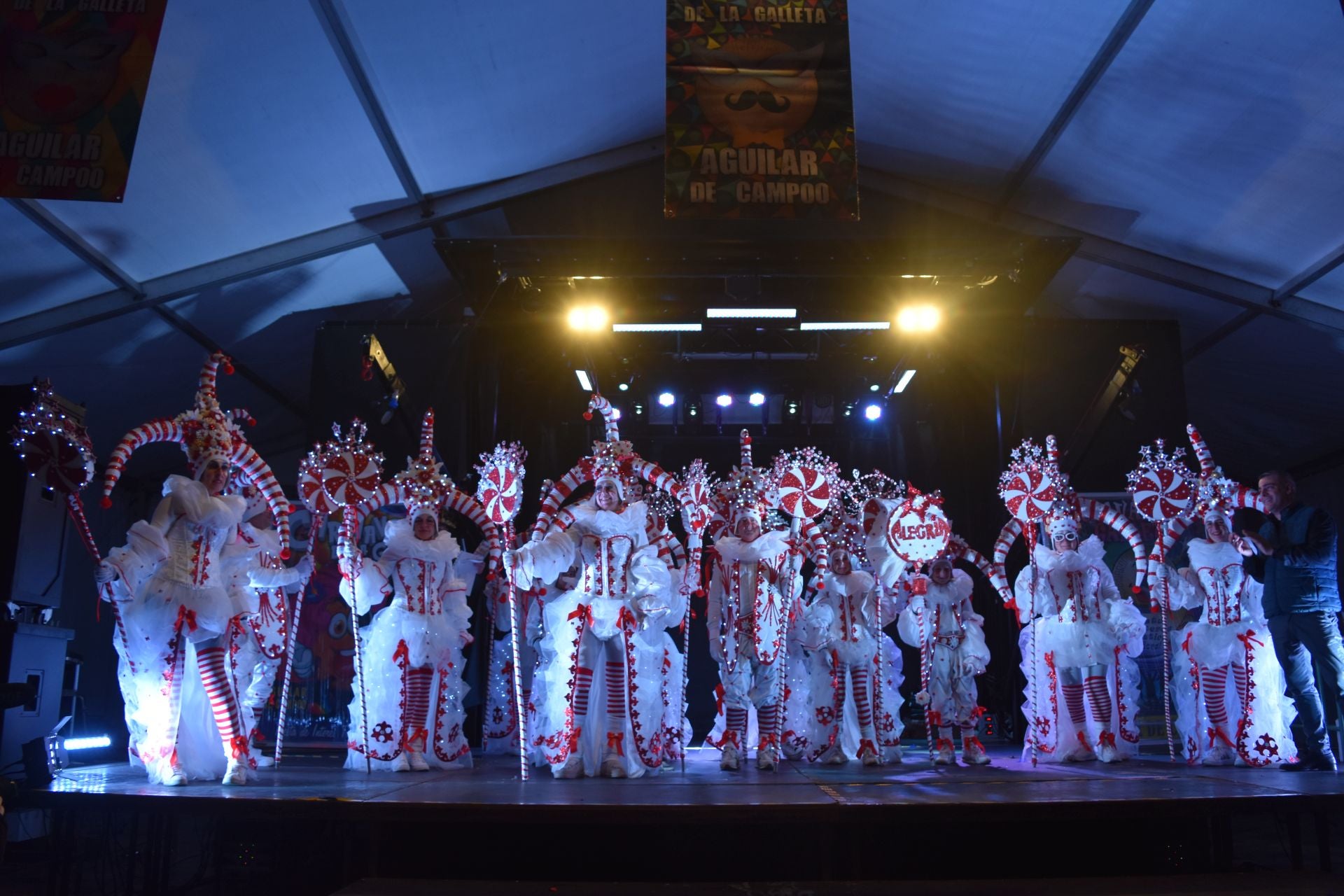Aguilar de Campoo desfila de nuevo como despedida