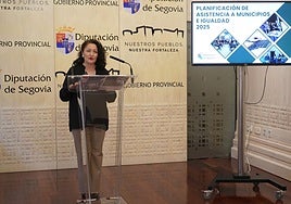 La diputada Pilar Martín.