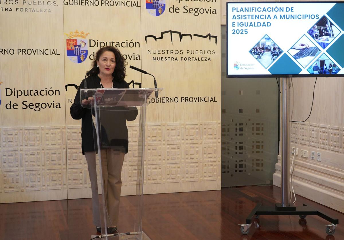 La diputada Pilar Martín.