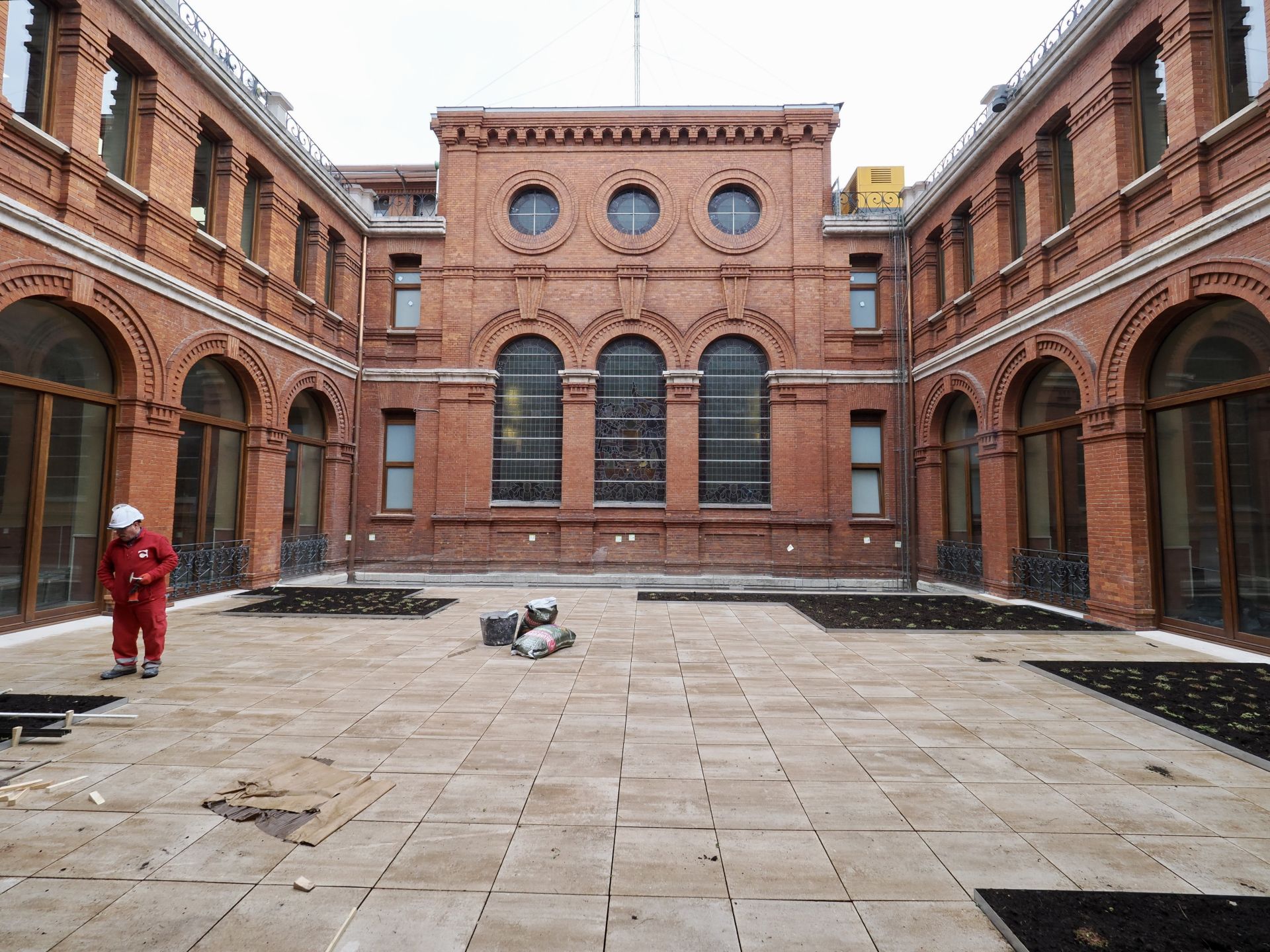 Las imágenes de las obras del ayuntamiento de Valladolid