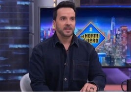 Fonsi a su paso por 'El Hormiguero'.