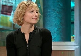 La actriz Michelle Jenner, en 'La Revuelta'.