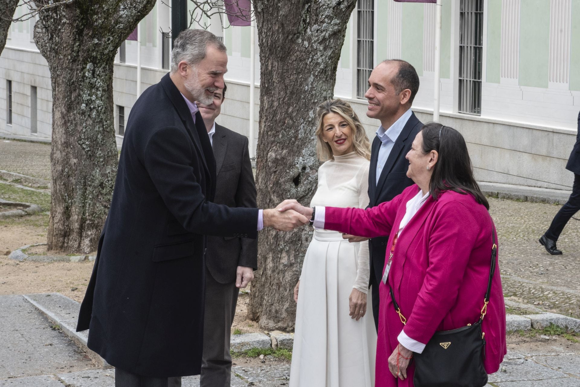 Fotos de la visita del rey Felipe VI a La Granja de San Ildefonso