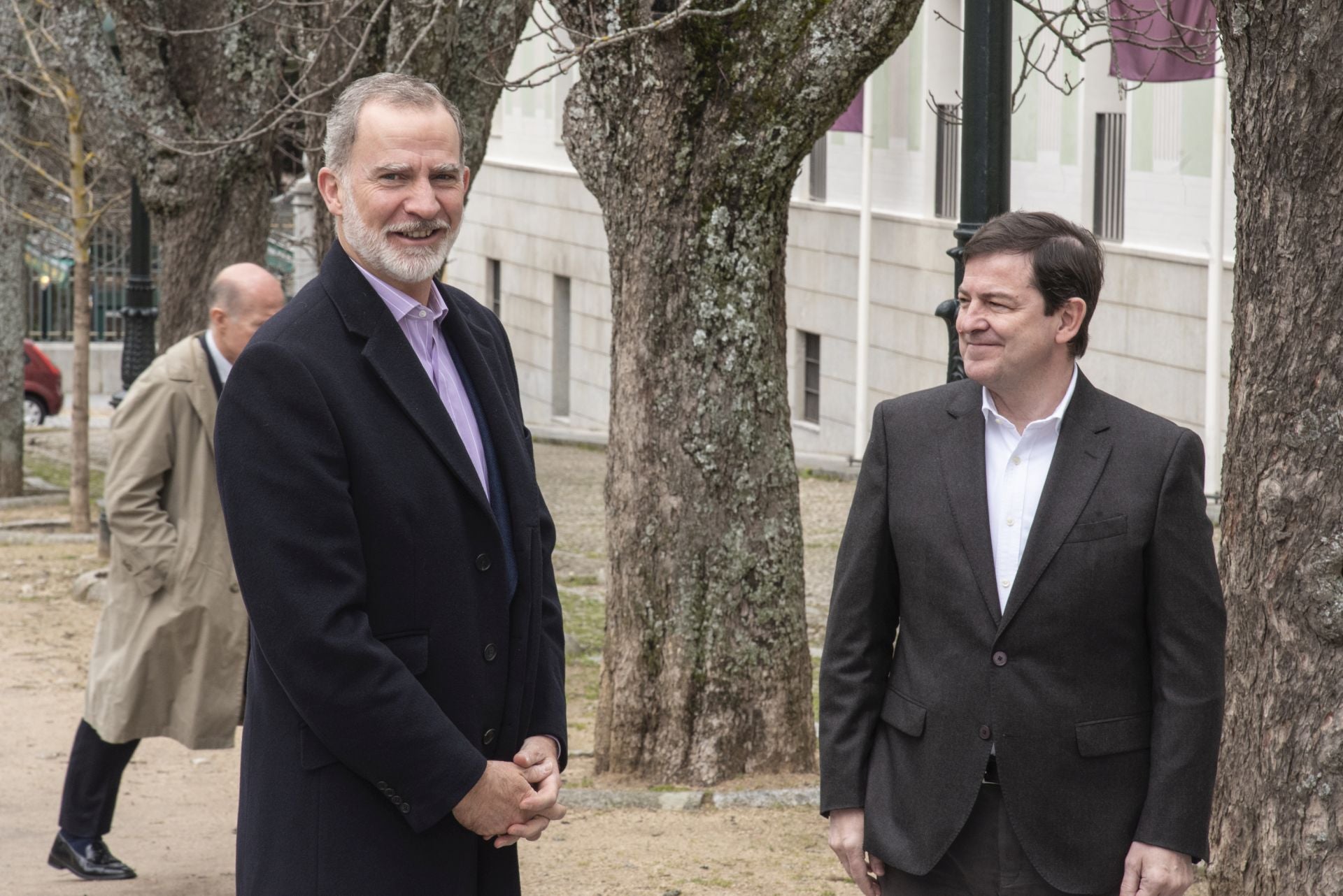 Fotos de la visita del rey Felipe VI a La Granja de San Ildefonso
