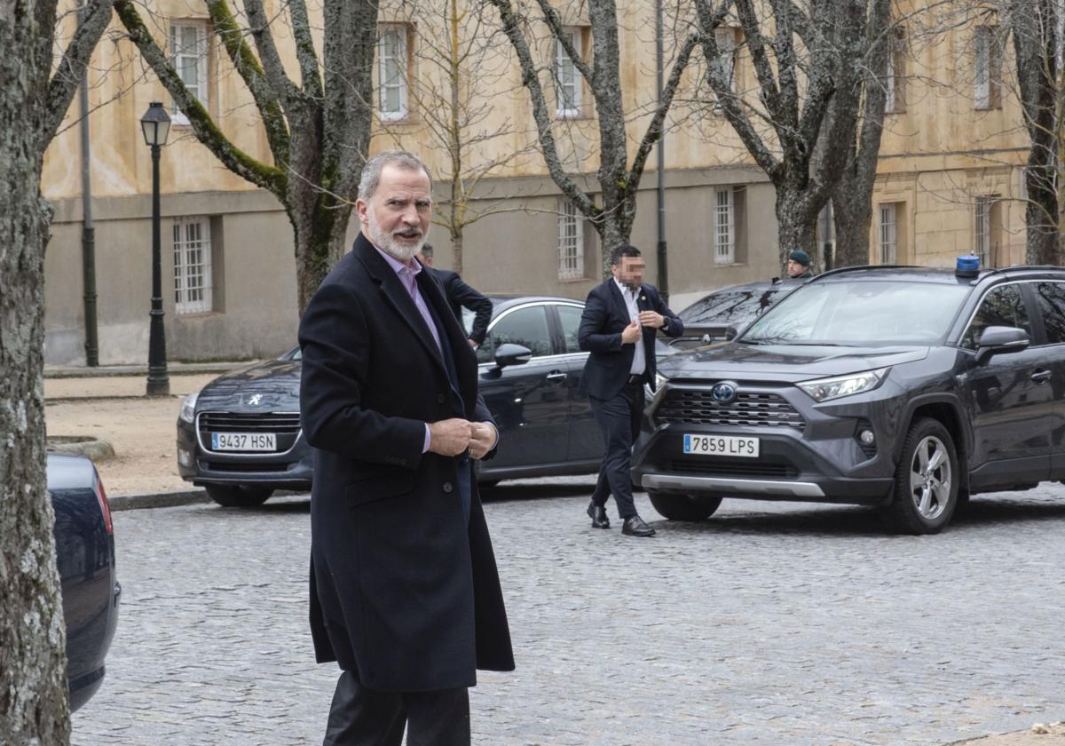 Fotos de la visita del rey Felipe VI a La Granja de San Ildefonso