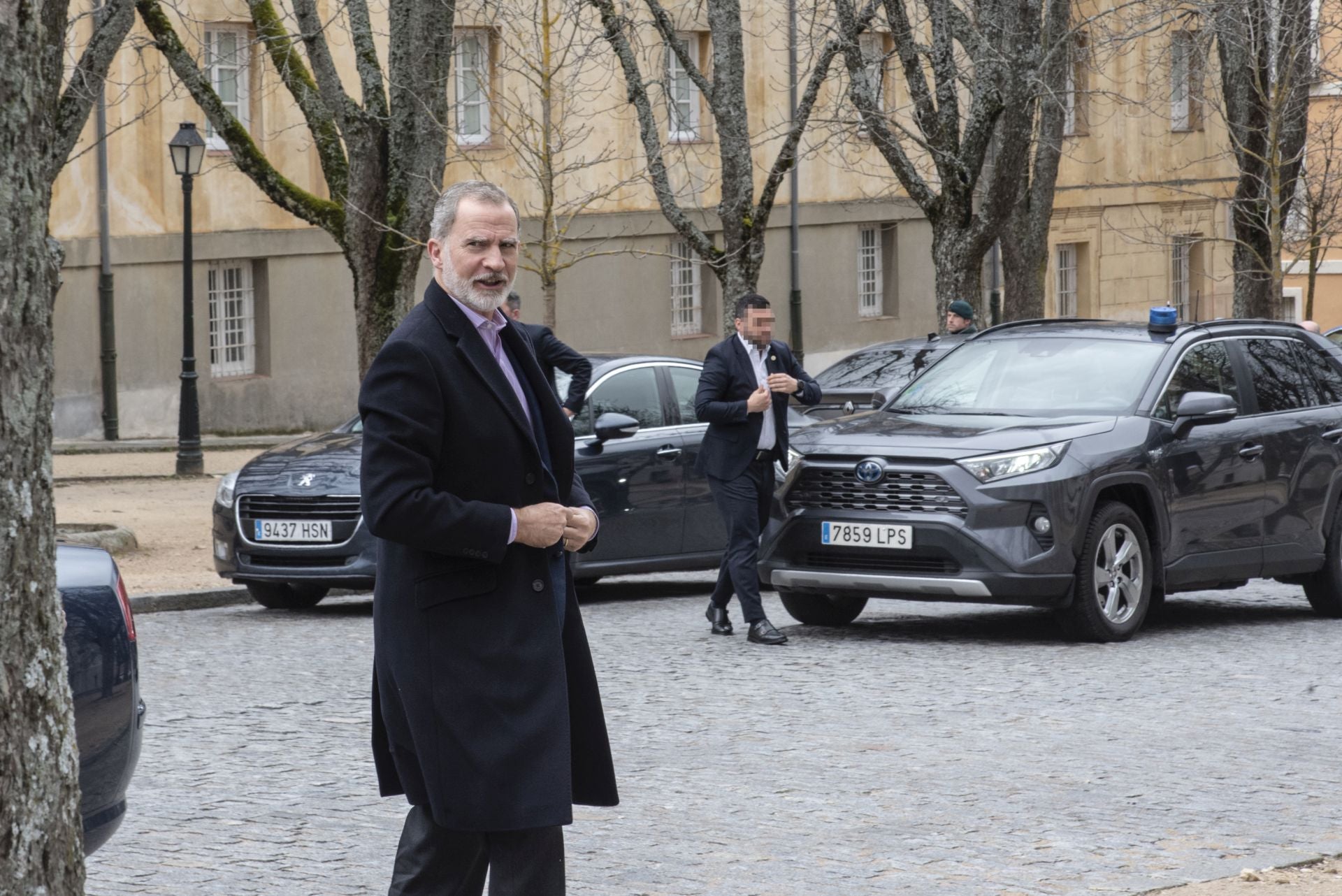 Fotos de la visita del rey Felipe VI a La Granja de San Ildefonso