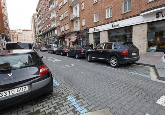 Zona de Becerro de Bengoa en la que se instalará una cabina de aparcamiento para bicicletas.