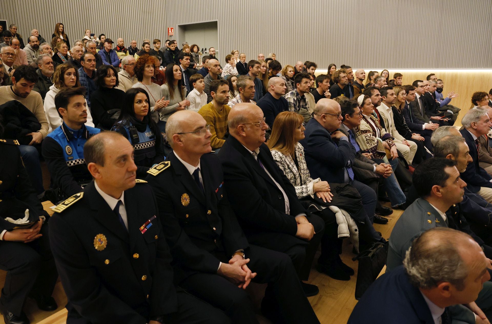 Los bomberos de Palencia festejan a su patrono