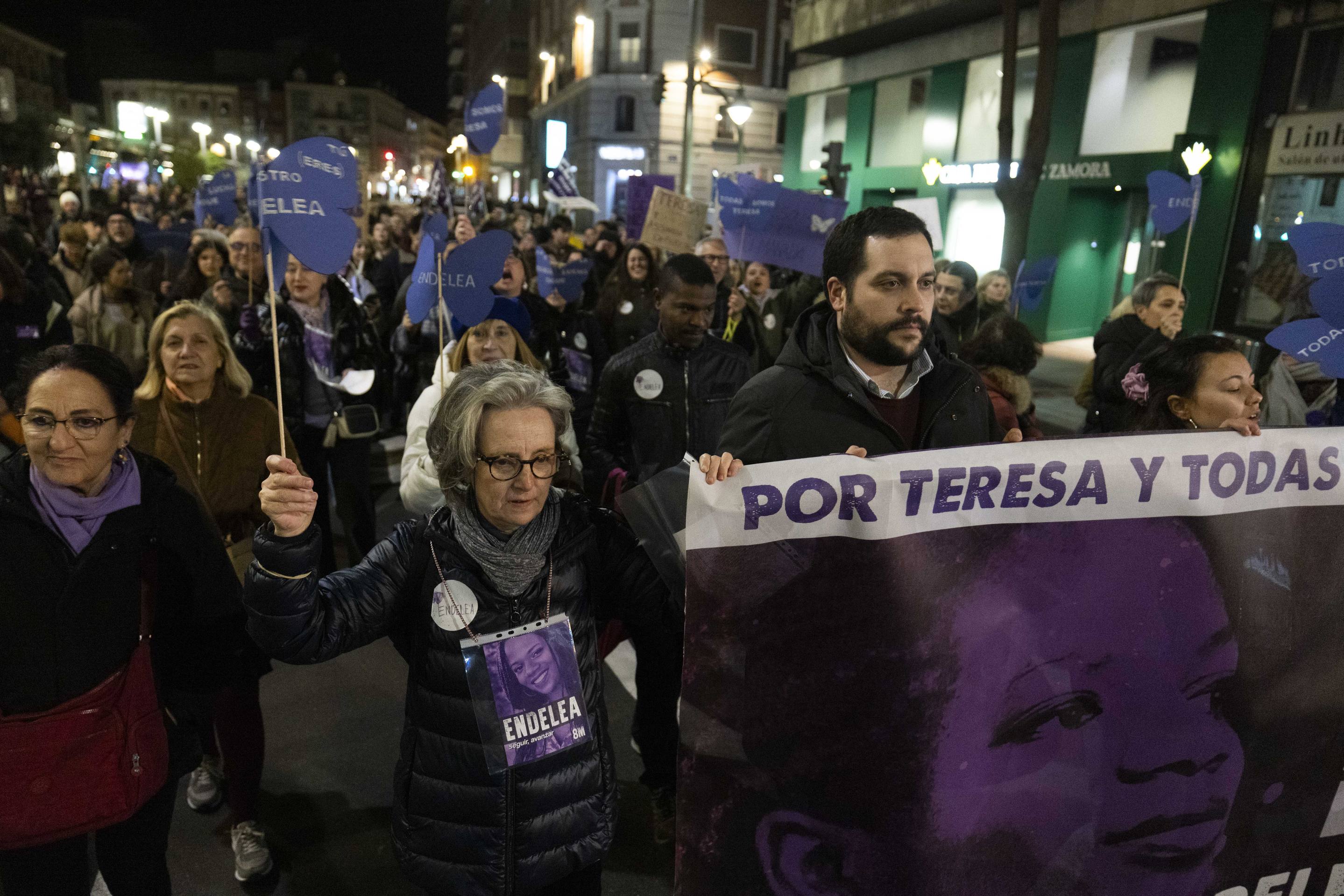 Las imágenes de la manifestación del 8M en Valladolid
