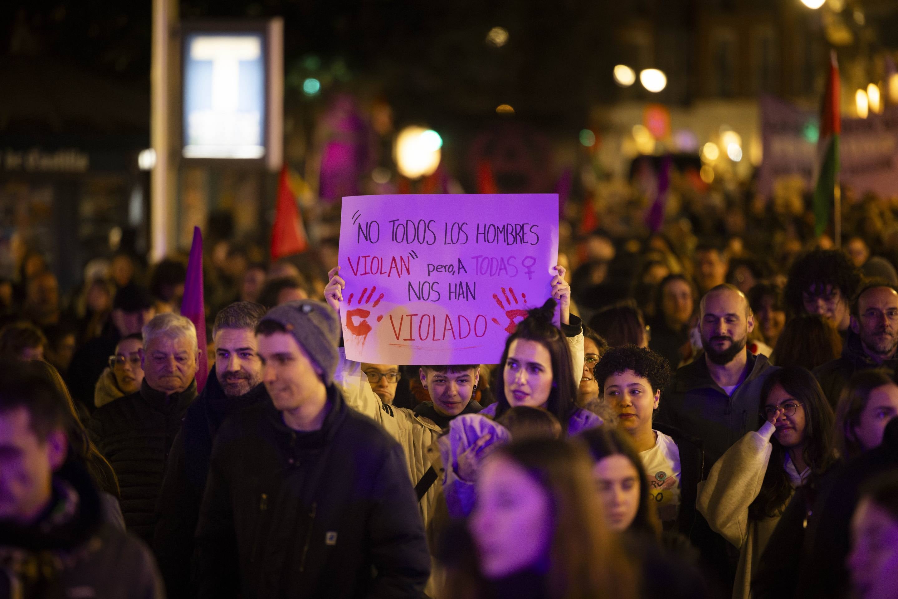 Las imágenes de la manifestación del 8M en Valladolid