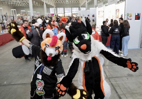 Imágenes del primer día del Salón del Comic y el Manga este sábado en la Feria de Muestras de Valladolid