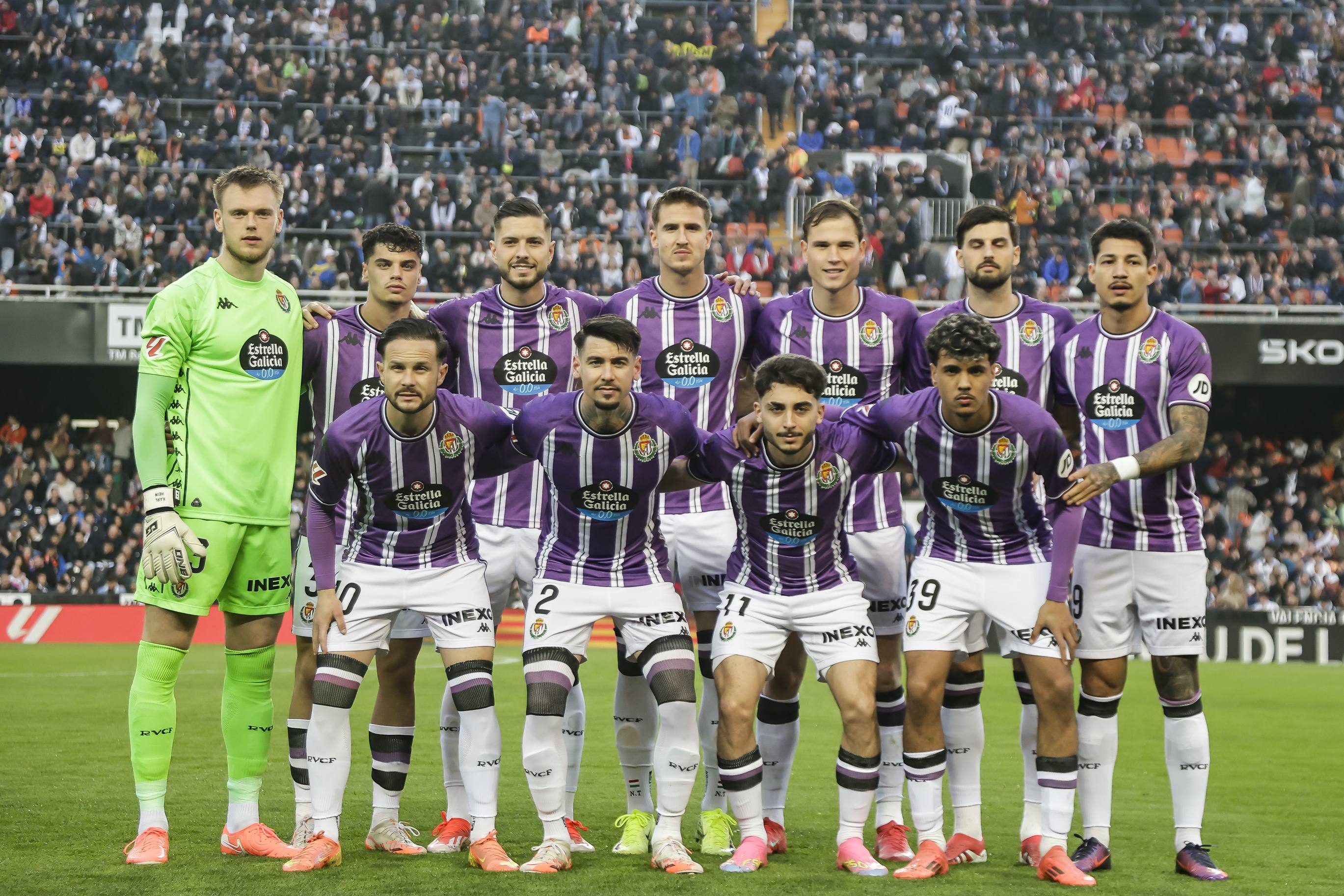 Las imágenes de la derrota del Pucela en Valencia