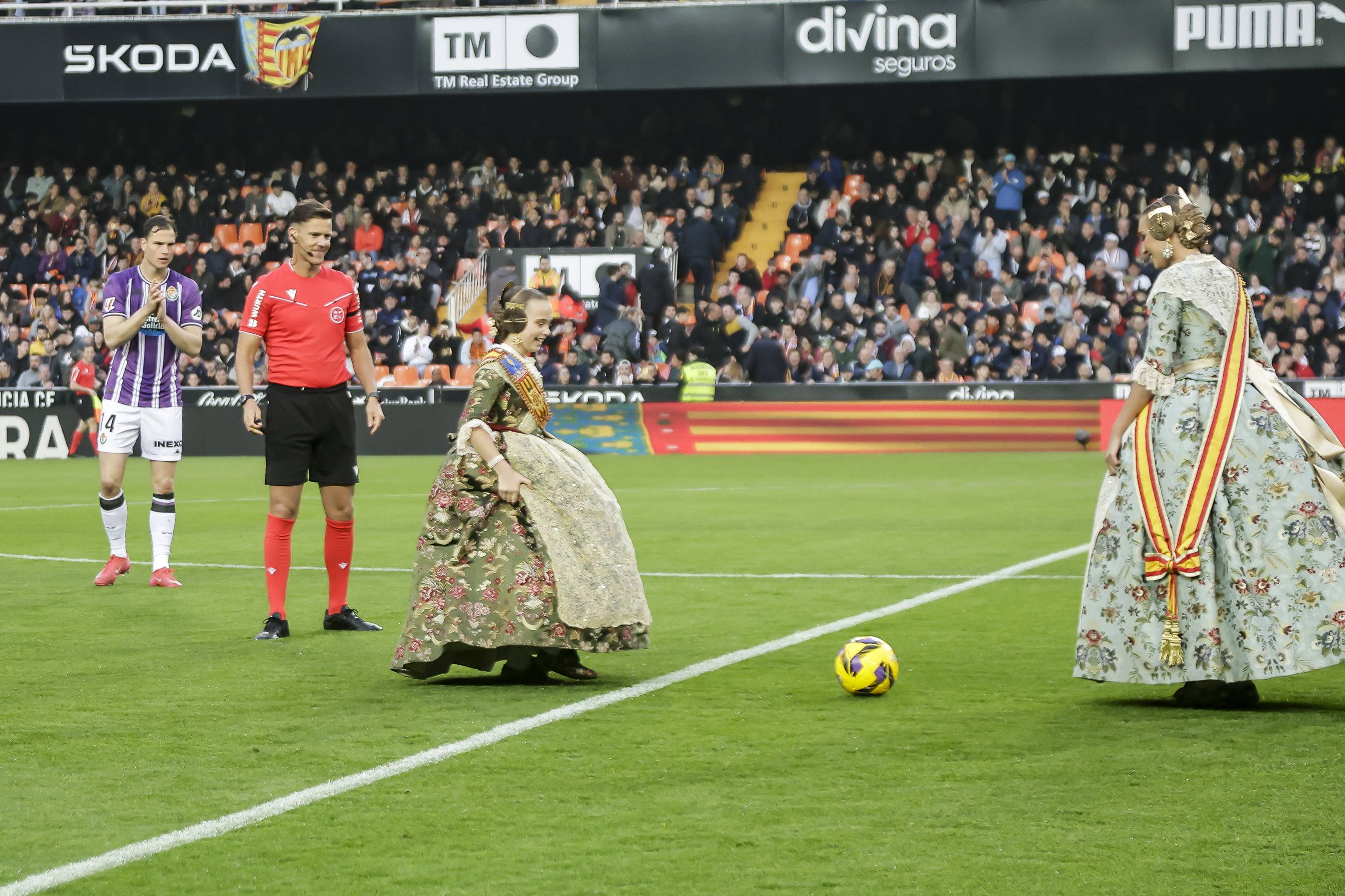 Las imágenes de la derrota del Pucela en Valencia