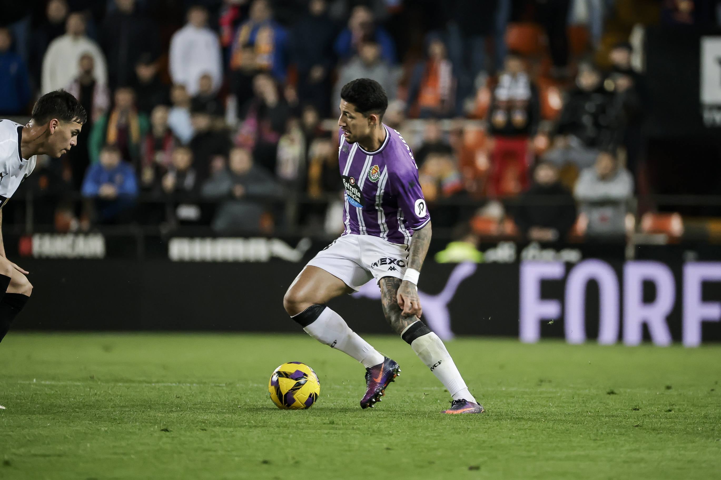Las imágenes de la derrota del Pucela en Valencia