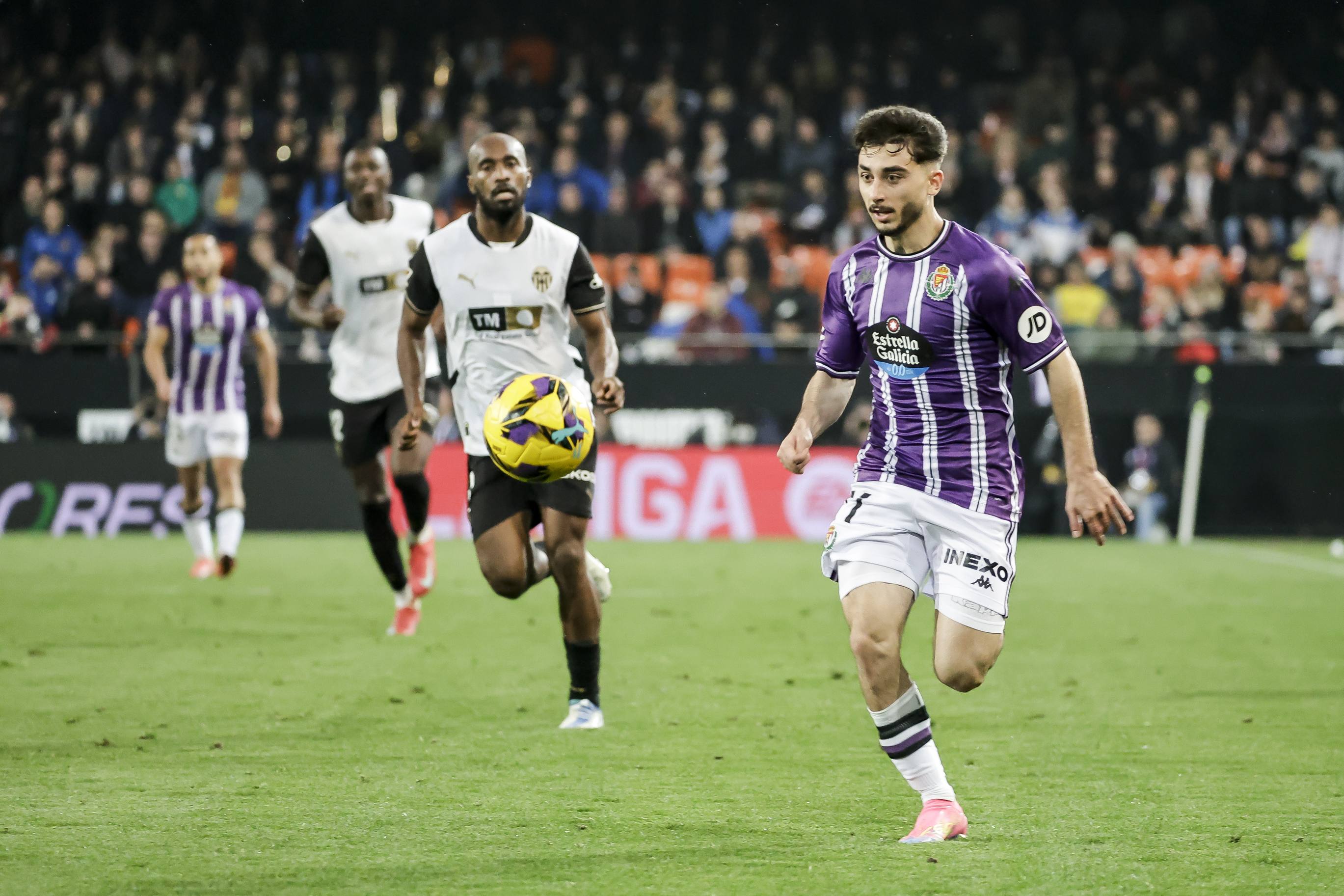 Las imágenes de la derrota del Pucela en Valencia