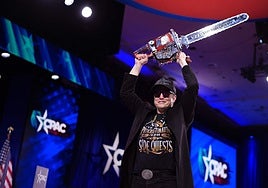 Elon Musk, artífice de los recortes en la nueva Administración estaodunidense.