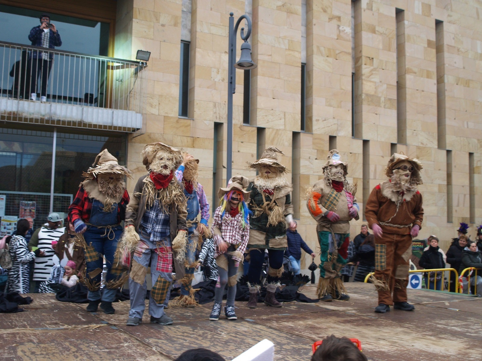 Las imágenes de la piñata de Pedrajas de San Esteban