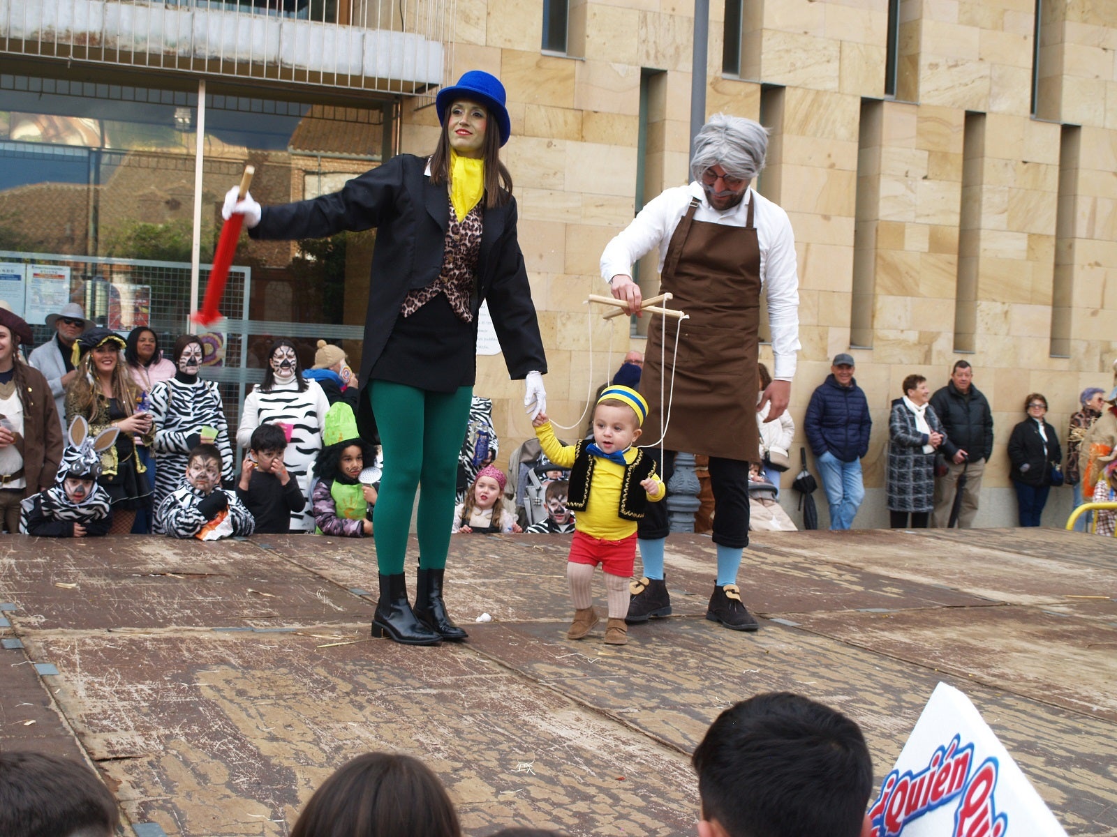 Las imágenes de la piñata de Pedrajas de San Esteban