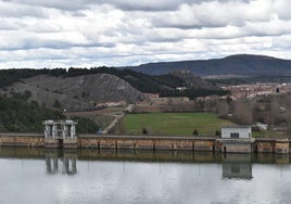 Situación actual del embalse de Aguilar.