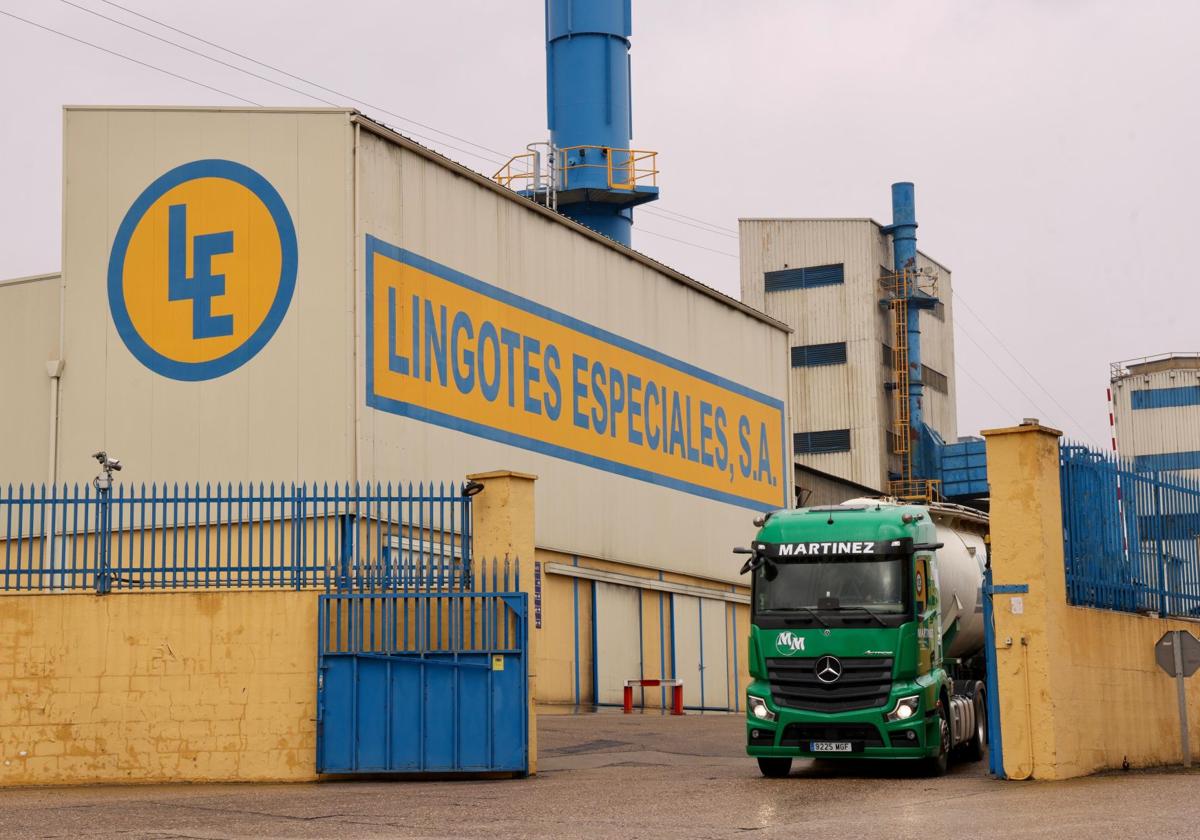 Lingotes Especiales justifica el ERTE en su fábrica de Valladolid en «causas productivas»