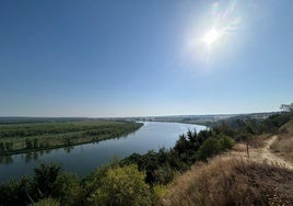 Vista del Duero a su paso por Castronuño