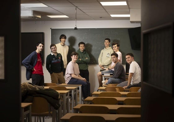 Esteban Perdices, Diego Nogales, Pedro Fidalgo, Juan de Frutos, Guillermo Muñoz, Sergio Álvarez, Javier Gómez de Tejada, Nicolás Uzquiza y Alejandro Marchena