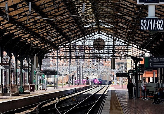 Estación de tren Campo Grande de Valladolid, en una imagen de archivo.
