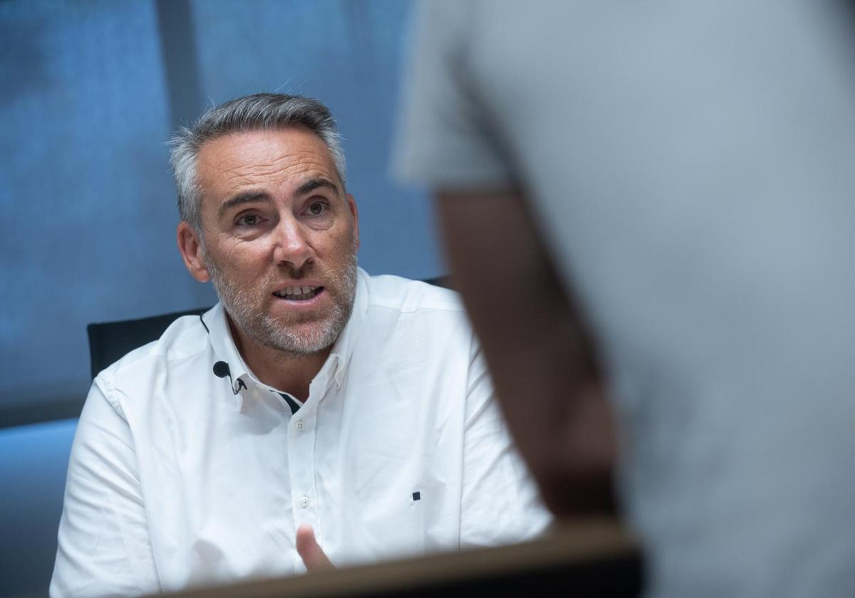 Jorge Santiago, portavoz institucional del Real Valladolid.