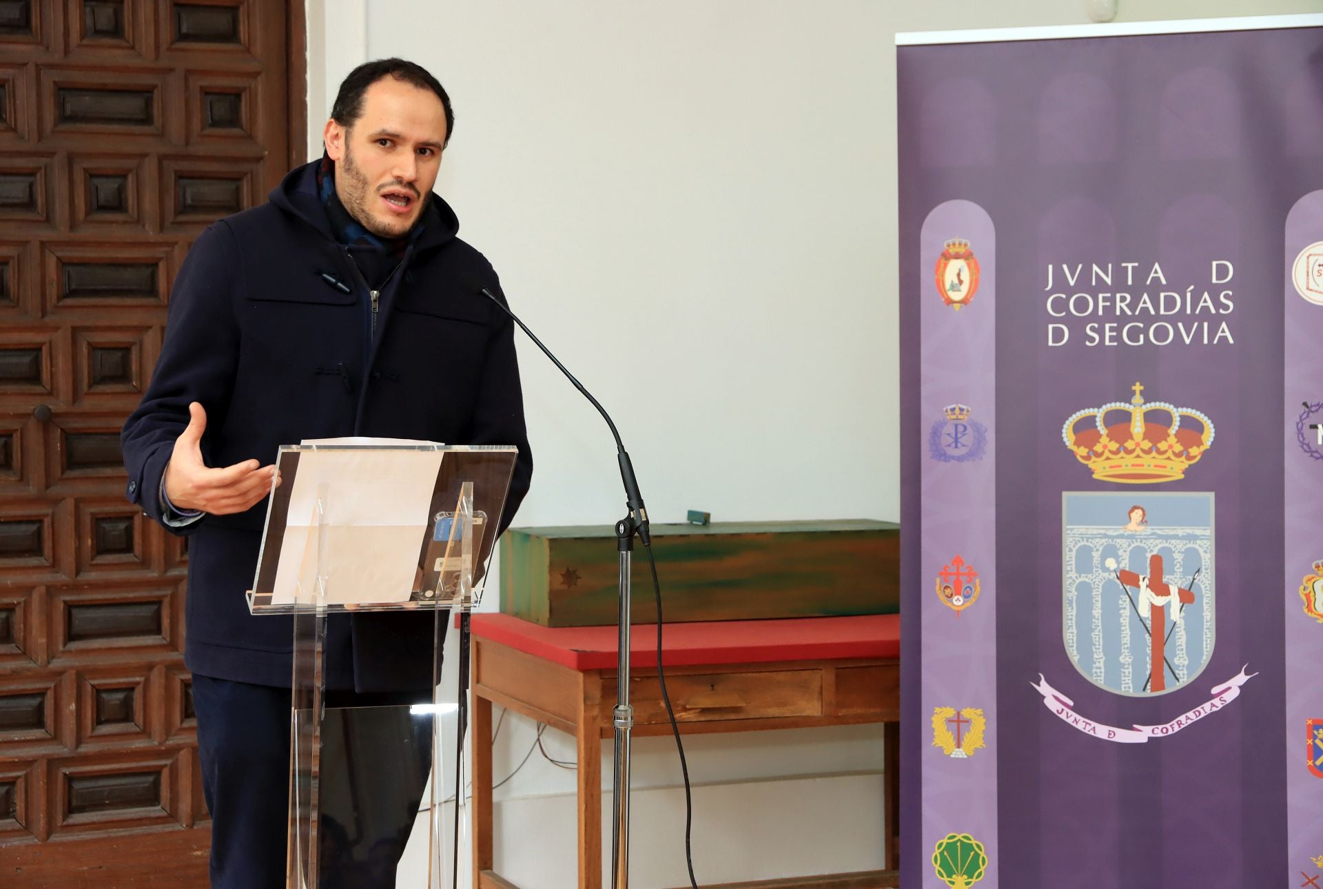 Fotos de la inauguración de &#039;La Semana Santa y la Catedral de Segovia&#039;