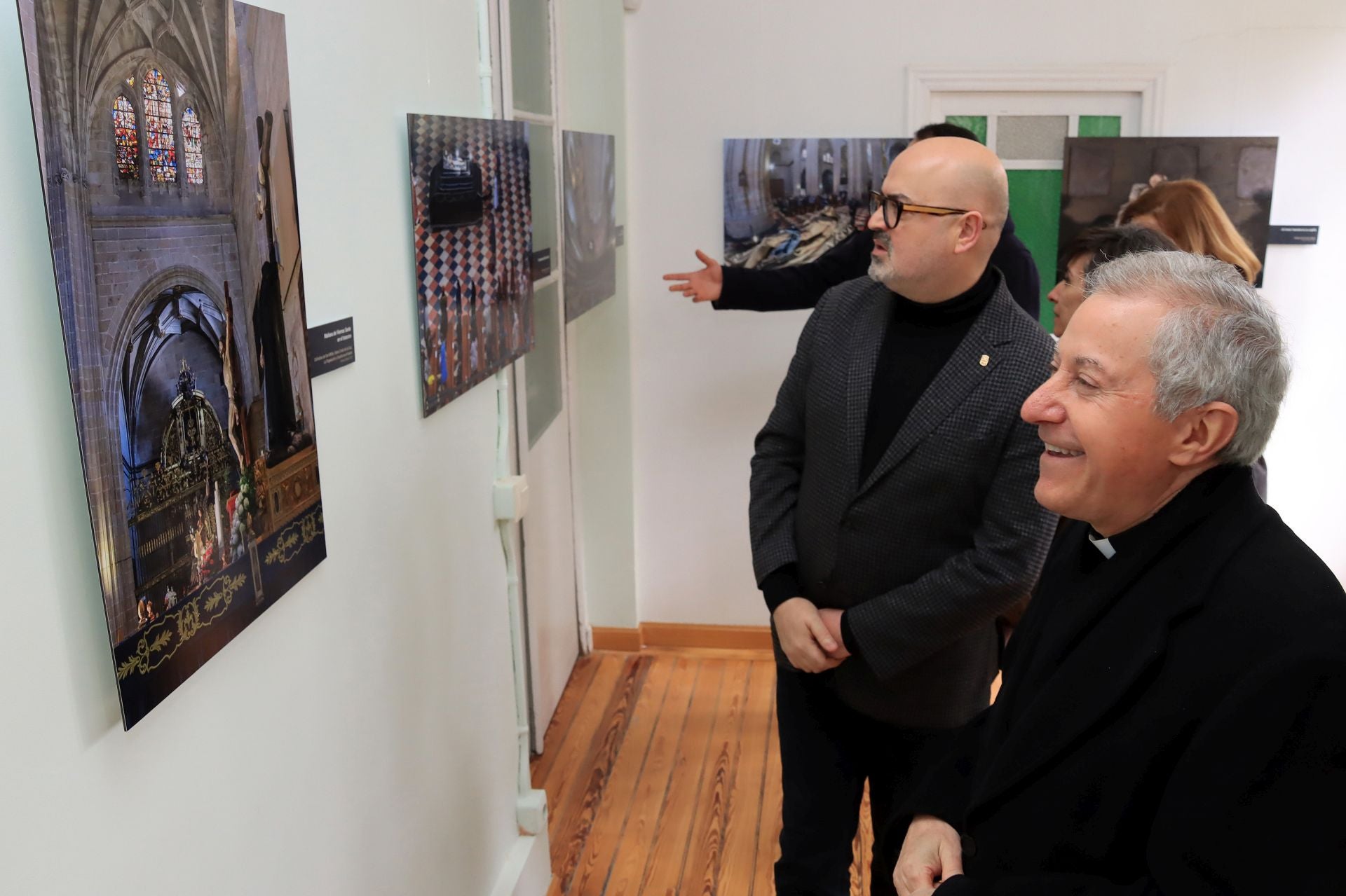 Fotos de la inauguración de &#039;La Semana Santa y la Catedral de Segovia&#039;