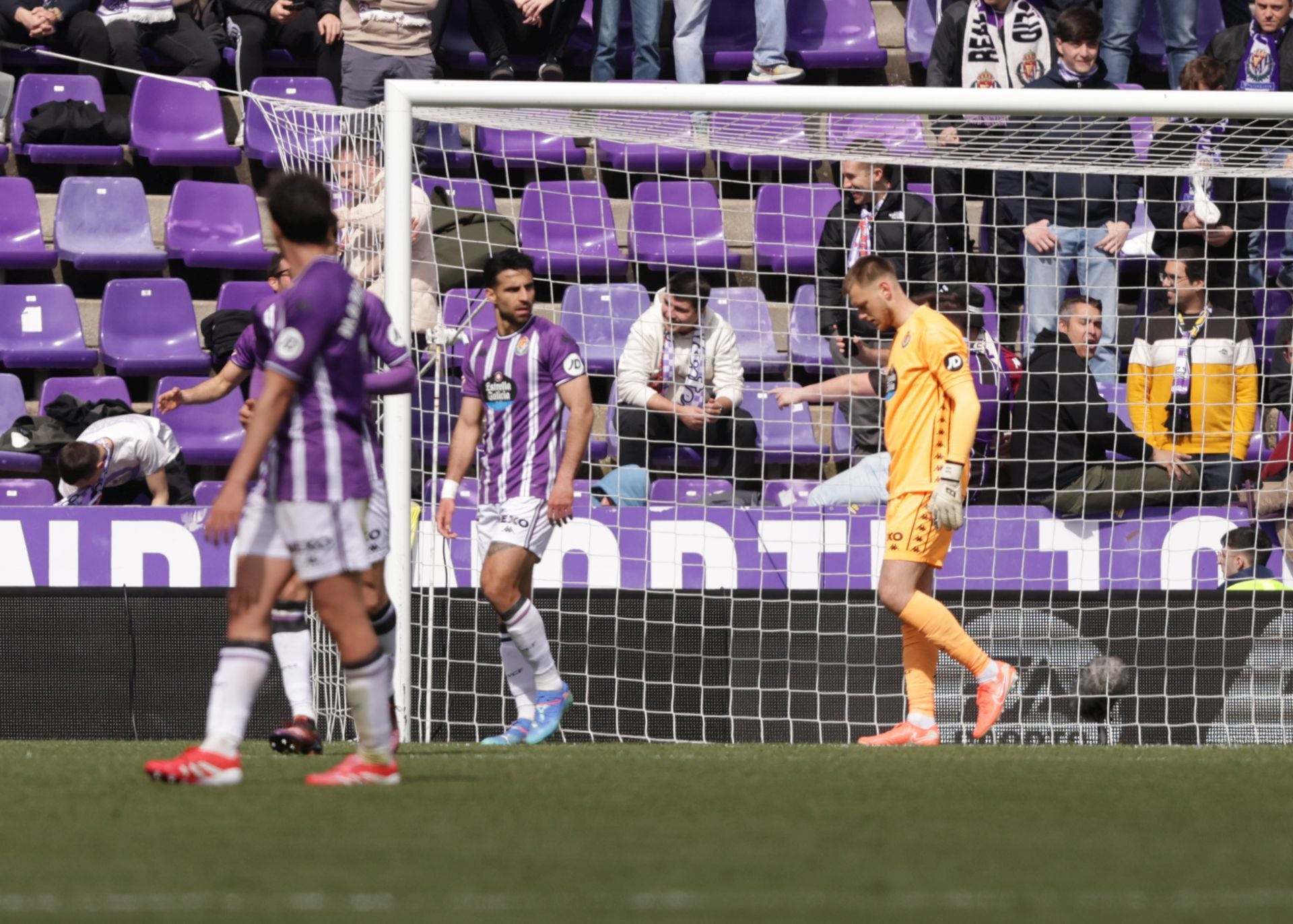 Las mejores imágenes del partido del Real Valladolid