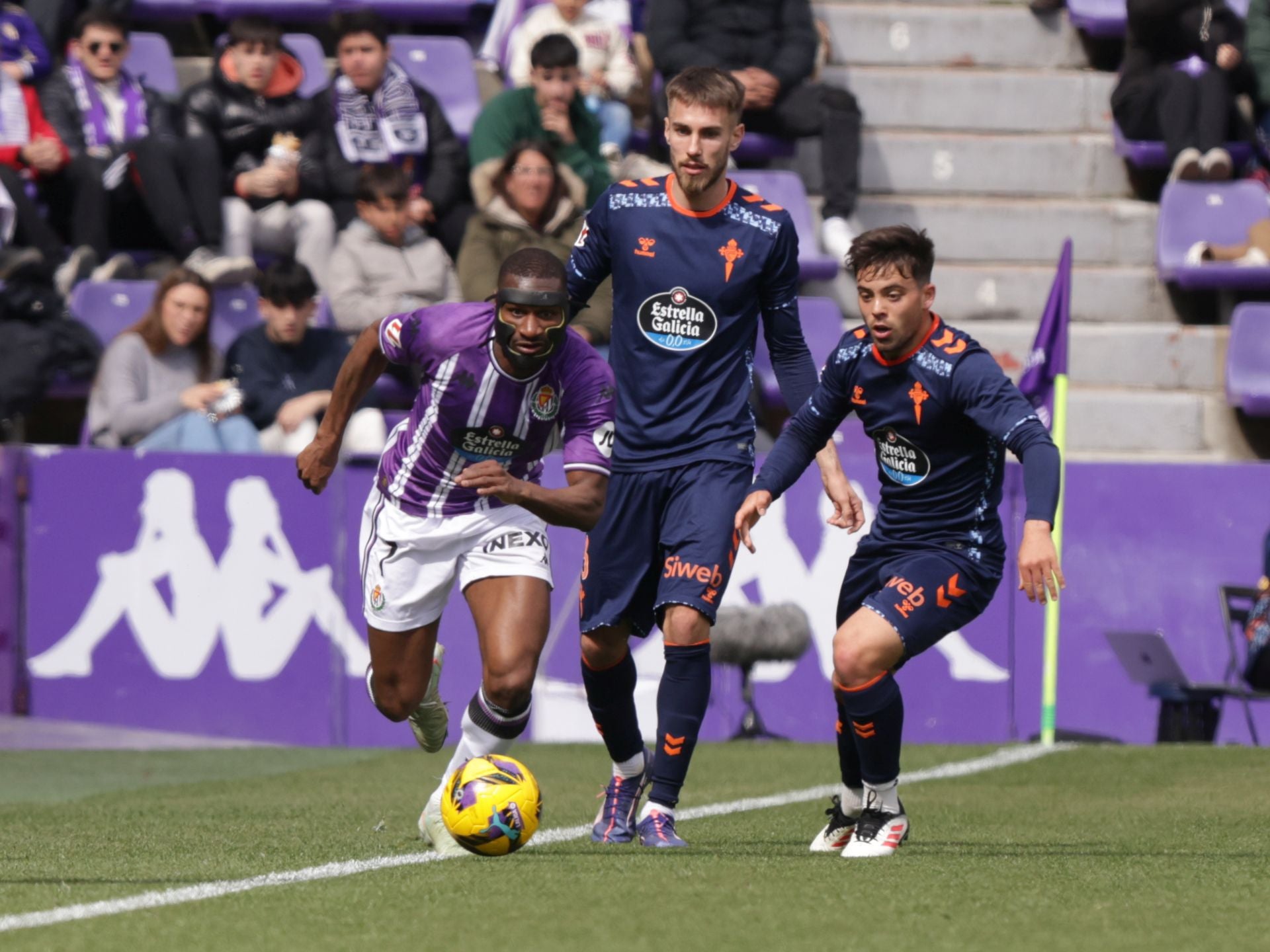 Las mejores imágenes del partido del Real Valladolid
