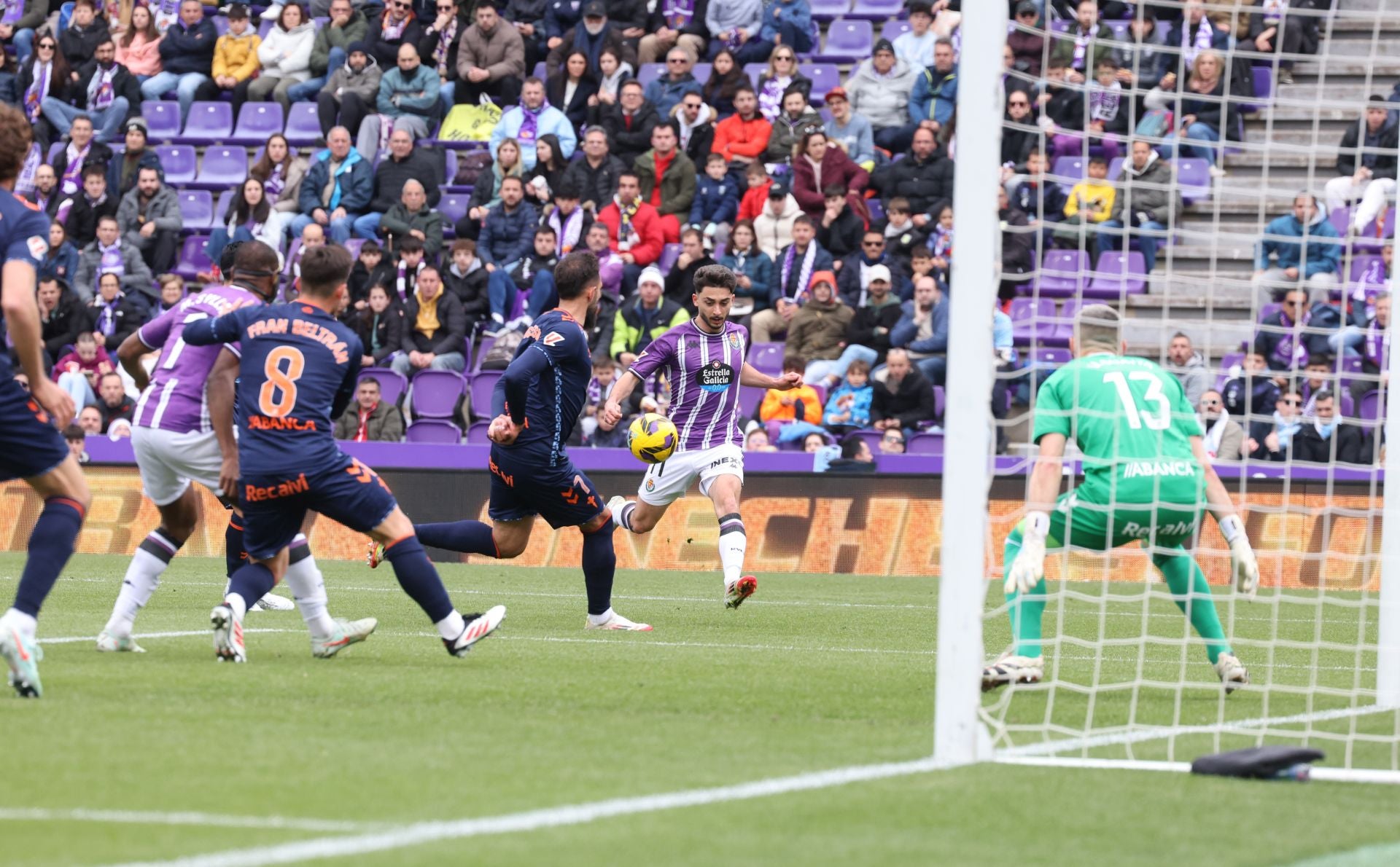 Las mejores imágenes del partido del Real Valladolid