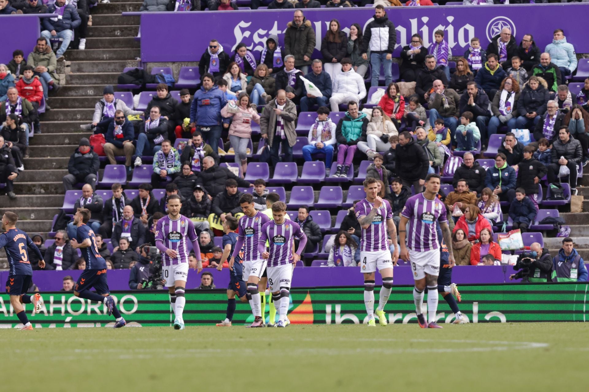 Las mejores imágenes del partido del Real Valladolid