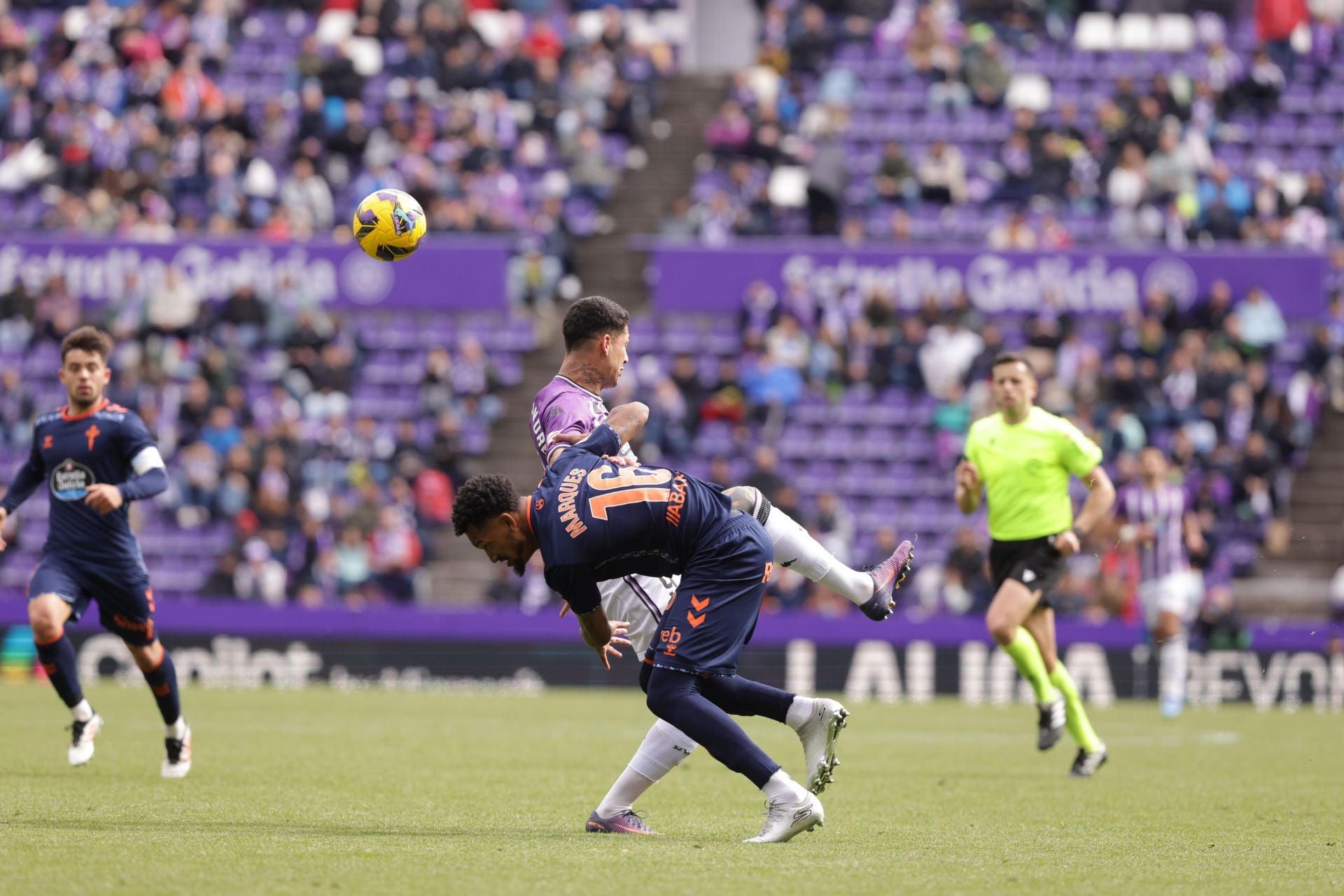 Las mejores imágenes del partido del Real Valladolid
