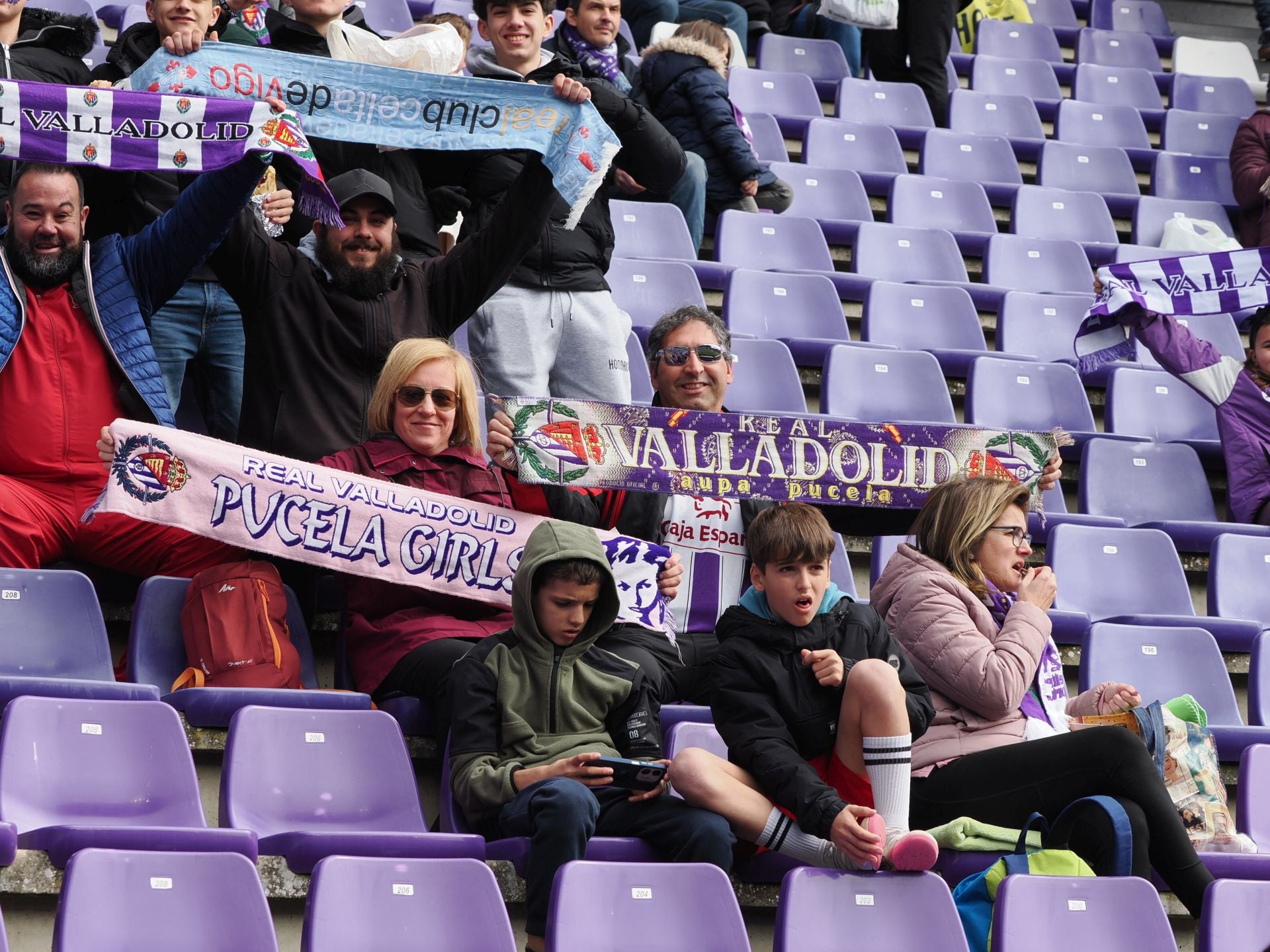Búscate en la grada del Real Valladolid-Celta de Vigo (3/5)
