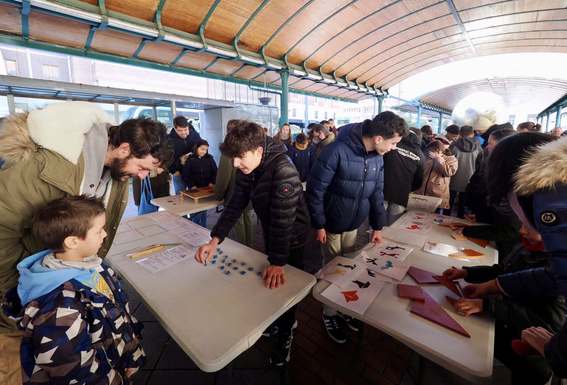 Las imágenes de los participantes de la iniciativa &#039;Matemáticas en la calle&#039;