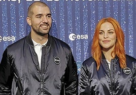 Los astronautas Pablo Álvarez y Sara García, seleccionados por la Agencia Espacial Europea en 2022.