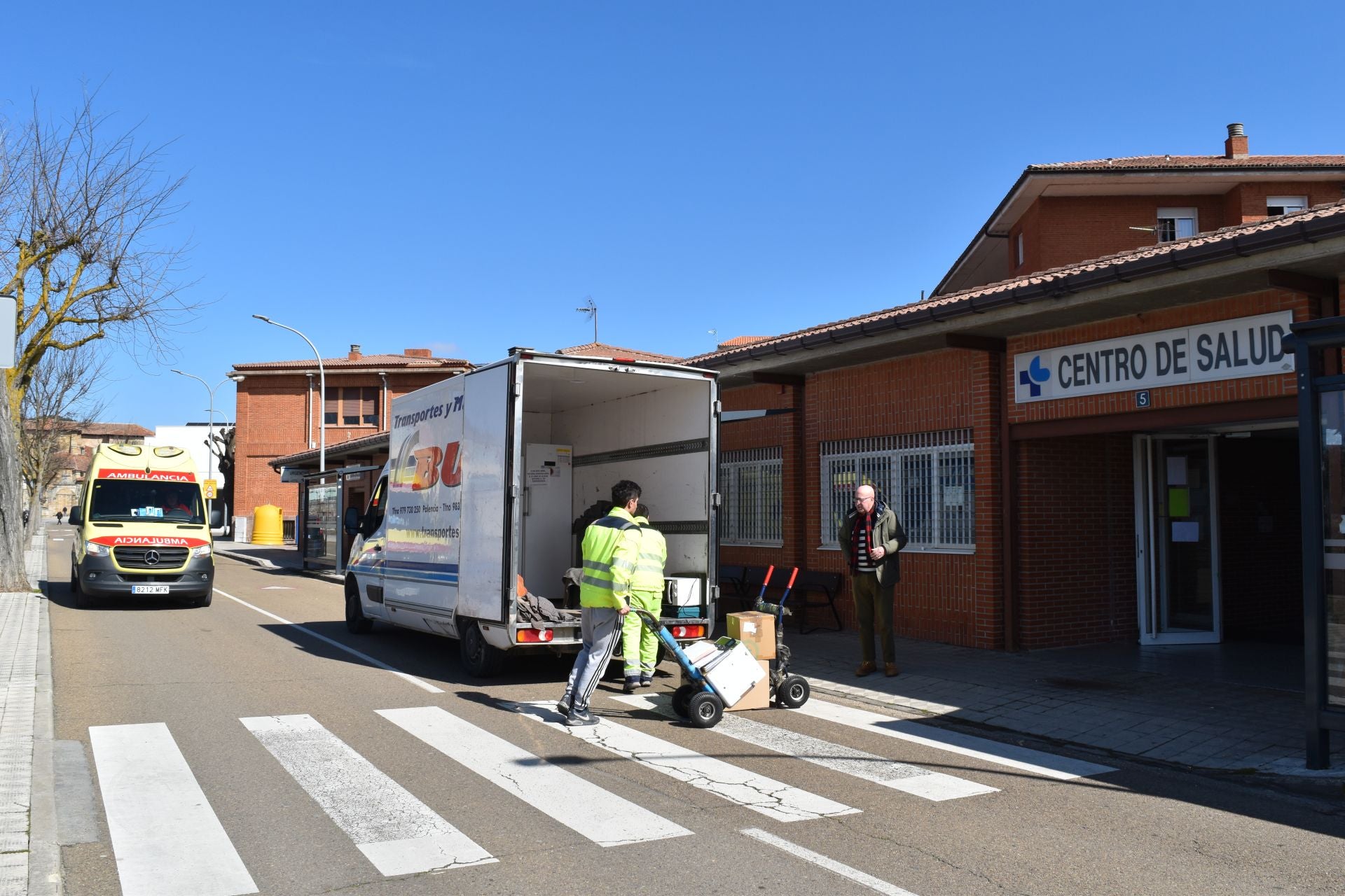 El centro de salud de Aguilar, preparado para los primeros pacientes