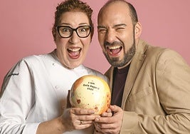 Marina de la Hoz y Luis de Miguel, del restaurante Curioso de Peñafiel.