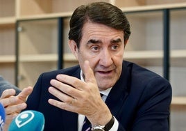 Juan Carlos Suárez-Quiñones durante un acto en la Universidad de León