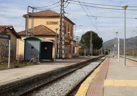Estación de El Espinar.
