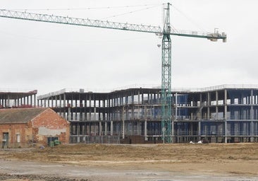 Problemas técnicos ralentizan las obras del bloque técnico del nuevo hospital