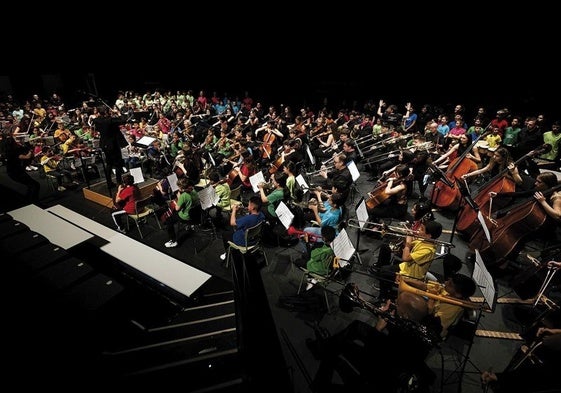 La orquesta infantil In Crescendo.