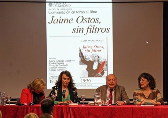 Presentación del libro 'Jaime Ostos, sin filtros'.