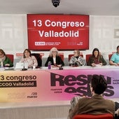 Congreso provincial de CC OO, este jueves.