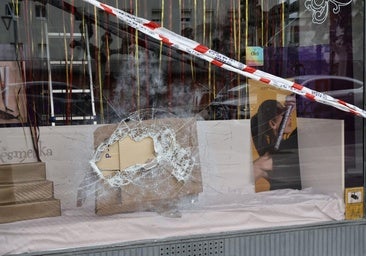 Destrozan las tragaperras de dos bares de Villamuriel