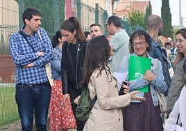 Aspirantes a las oposiciones de educación, en la convocatoria de 2024 en Valladolid.