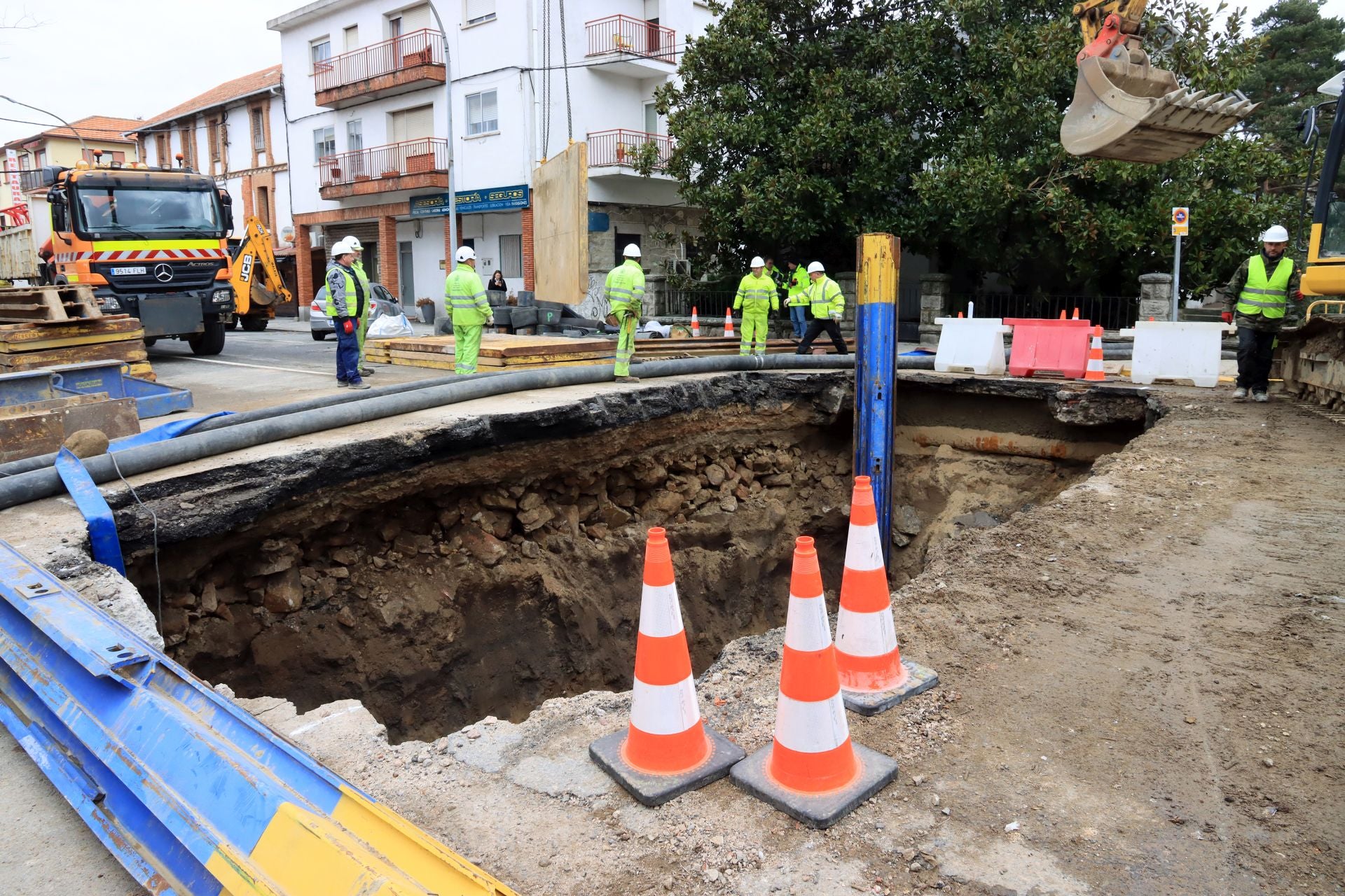 El caos circulatorio en San Rafael, en imágenes