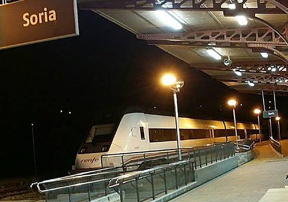 Estación de tren en Soria